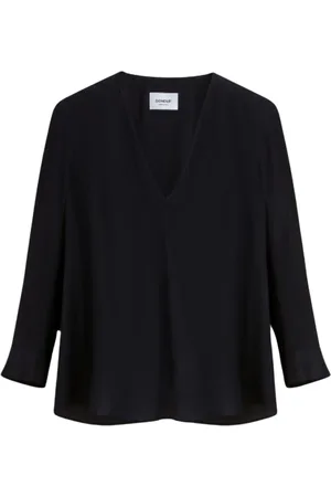 Dondup Femme, Blouses et Chemises, Noir, Taille: 40 FR Chemise Élégante