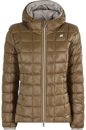 K-Way Femme, Vestes, Brun, Taille: 38 FR Veste Thermo Double Stylish Lily