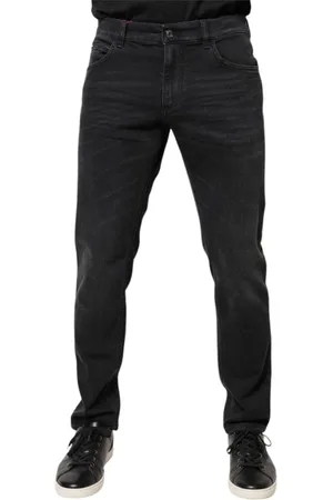Dolce & Gabbana Homme, Jeans, Noir, Taille: M Jeans Skinny Denim Noir Style Classique