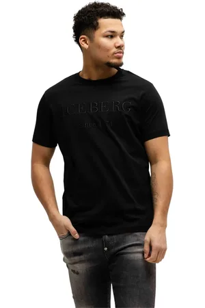 Iceberg Homme, Tops, Noir, Taille: S T-Shirt Jersey