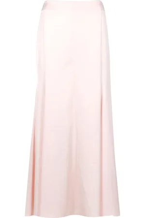 Serafini Femme, Jupes, Rose, Taille: 38 FR Jupe Maxi en Satin