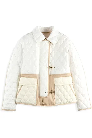 FAY Femme, Vestes, , Taille: 38 FR Veste matelassée en nylon avec détails en tissu lisse