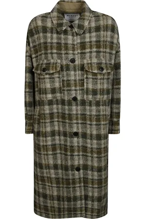 Isabel Marant Femme, Manteaux, Multicolore, Taille: 38 FR Fontizi GB Cappotto Lana