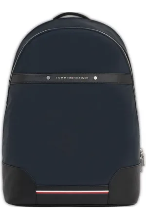 Tommy Hilfiger Homme, Sacs, Bleu, Taille: ONE Size Sac à dos Central Repreve