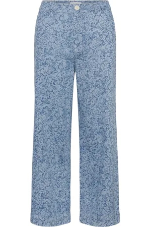 Part Two Femme, Jeans, Bleu, Taille: 38 FR Jean Droit