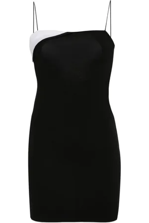 Jacquemus Femme, Robes, Noir, Taille: 38 FR Robe en maille côtelée