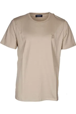 Dondup Homme, Tops, , Taille: XL T-shirt avec Logo Brodé