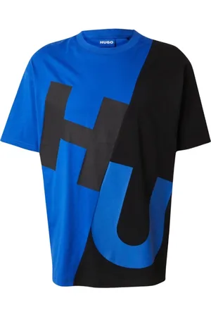 HUGO BOSS Homme, Tops, Bleu, Taille: M T-shirt décontracté