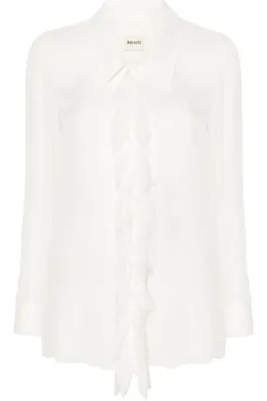 Khaite Femme, Blouses et Chemises, Blanc, Taille: 36 FR Luka Top
