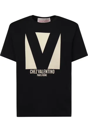 VALENTINO GARAVANI Homme, Tops, Noir, Taille: 2XL T-Shirt Chez Print