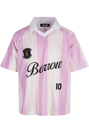 BARROW Homme, Tops, Rose, Taille: S Haut Rose en Polyester Élégant