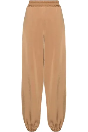 Jil Sander Femme, Pantalons, Brun, Taille: 34 FR Pantalon de jogging à taille élastique