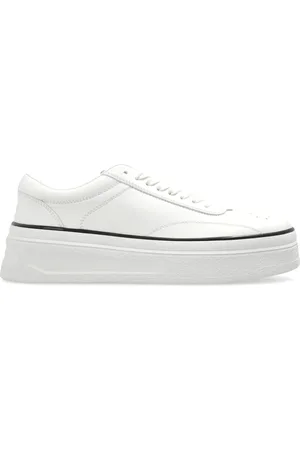 Jil Sander Homme, Chaussures, Blanc, Taille: 45 EU Baskets