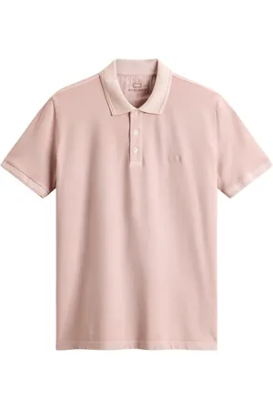 Woolrich Homme, Tops, Rose, Taille: XL Polo Classique d`Été