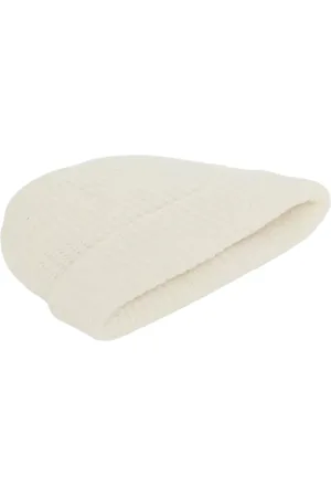 YVES SALOMON Unisex, Accessoires, Blanc, Taille: ONE Size Bonnet en cachemire