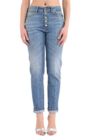 Dondup Femme, Jeans, Bleu, Taille: W31 Jean taille basse ample, 5 poches