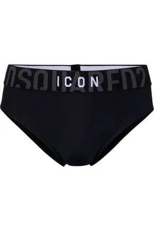Dsquared2 Homme, Sous-vêtements, Noir, Taille: XL Vêtements Mer Noir Logo Élastique