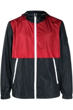 Tommy Hilfiger Homme, Vestes, Multicolore, Taille: L Veste Imprimée Colourblock Pliable