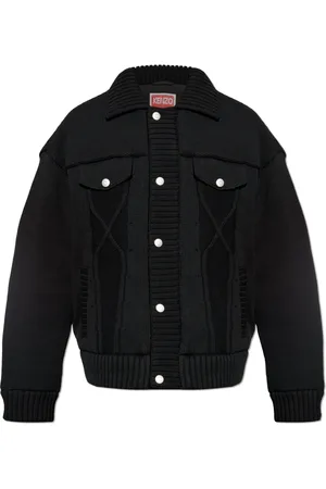Kenzo Homme, Vestes, Noir, Taille: M Veste à Poches