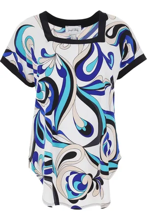 Joseph Ribkoff Femme, Blouses et Chemises, Bleu, Taille: 48 FR Blouse Élégante
