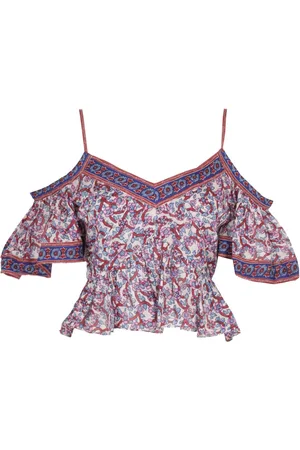 Isabel Marant Femme, Blouses et Chemises, Multicolore, Taille: 36 FR Garuva Top
