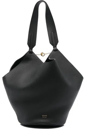 Khaite Femme, Sacs, Noir, Taille: ONE Size Lotus Small Tote Bag