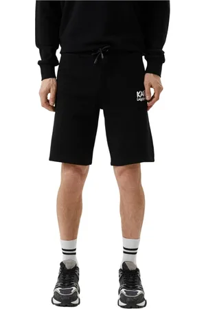 Karl Lagerfeld Homme, Shorts, Noir, Taille: L Logo Shorts