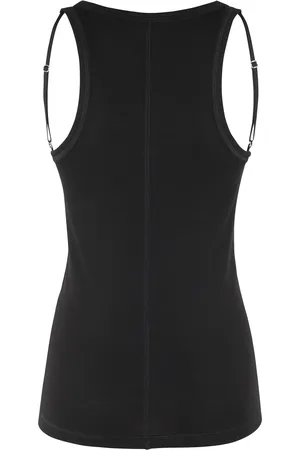 Helmut Lang Femme, Tops, Noir, Taille: 36 FR Débardeur Racer