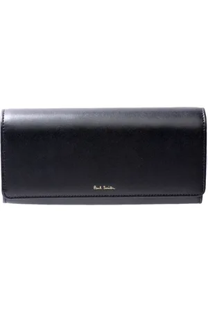 Paul Smith Femme, Accessoires, Noir, Taille: ONE Size Portefeuille Trifold Noir à Rayures