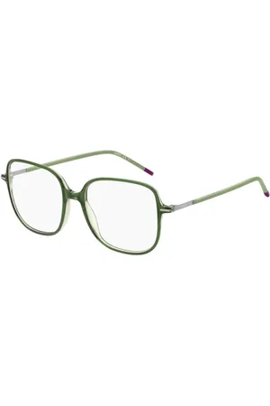 HUGO BOSS Femme, Accessoires, Vert, Taille: ONE Size Montures en acétate avec cadran