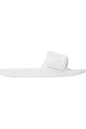 Jimmy Choo Homme, Chaussures, Blanc, Taille: 41 EU Sandales Fitz avec Logo