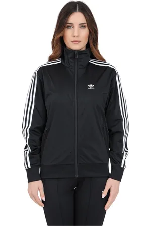 adidas Femme, Sweatshirts et sweats à capuche, Noir, Taille: 42 FR Zip-throughs