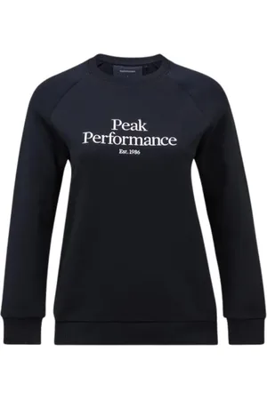 Peak Performance Femme, Sweatshirts et sweats à capuche, Noir, Taille: 44 FR SweaT-shirt Performance Noir Original Crew