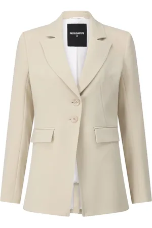Patrizia Pepe Femme, Vestes, , Taille: 36 FR Blazer Ajusté avec Logo aux Poignets