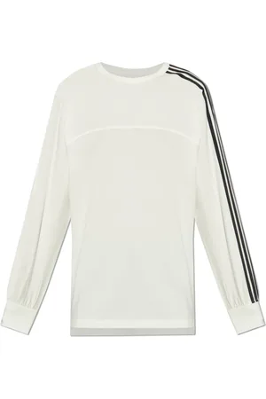 Y-3 Homme, Tops, Blanc, Taille: L Haut à Manches Longues