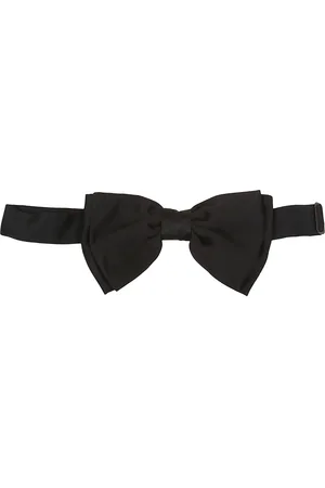 LARDINI Homme, Accessoires, Noir, Taille: ONE Size Papillon en Satin avec Crochet et Boucles