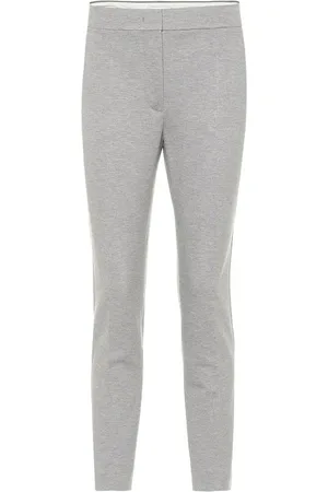 Max Mara Femme, Pantalons, Gris, Taille: 42 FR Pantalon Classique en Jersey, Gris