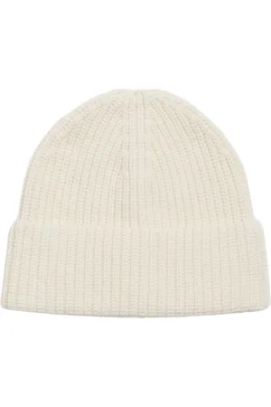Ivy & Oak Femme, Accessoires, Blanc, Taille: ONE Size Bonnet côtelé