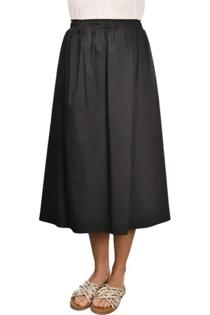 Gran Sasso Femme, Jupes, Noir, Taille: 42 FR Jupe Élégante pour Femmes
