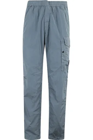 C.P. Company Homme, Pantalons, Gris, Taille: XS Pantalon Cargo en Nylon Orageux
