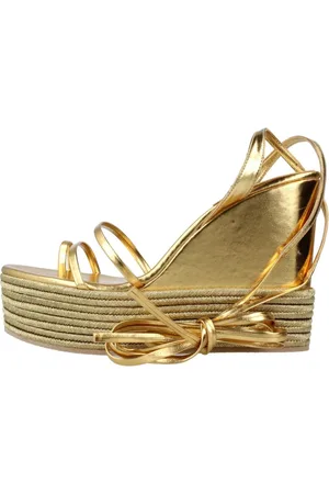 Jeffrey Campbell Femme, Chaussures, Jaune, Taille: 38 EU Sandales compensées à plateformes