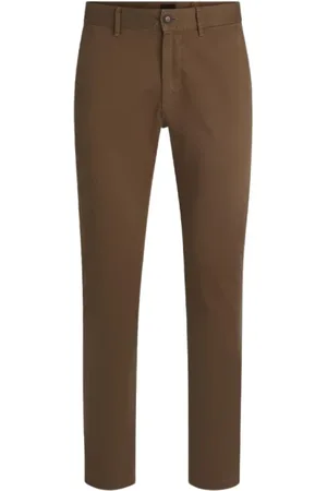 HUGO BOSS Homme, Pantalons, Brun, Taille: W31 L34 Pantalon Élégant