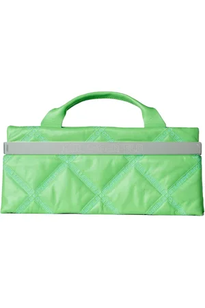 Karl Lagerfeld Femme, Sacs, Vert, Taille: ONE Size Sac à main Florilege