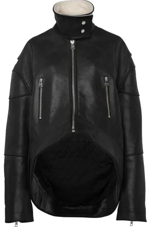 J.W.Anderson Femme, Vestes, Noir, Taille: 38 FR Veste à Col Montant