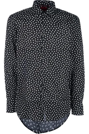 HUGO BOSS Homme, Chemises, Noir, Taille: XL Chemise Élégante