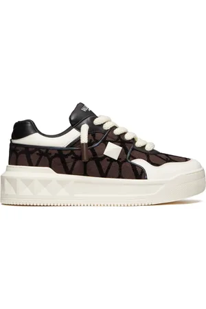 VALENTINO GARAVANI Homme, Chaussures, Brun, Taille: 40 1/2 EU Baskets basses One Stud XL