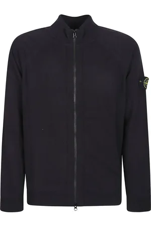 Stone Island Homme, Pulls, Noir, Taille: L Cardigan Tricoté Élégant pour Femmes