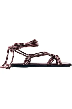 ALOHAS Femme, Chaussures, Rouge, Taille: 38 EU Sandales Bordeaux