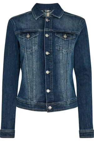soyaconcept Femme, Vestes, Bleu, Taille: 36 FR Veste de printemps au style classique