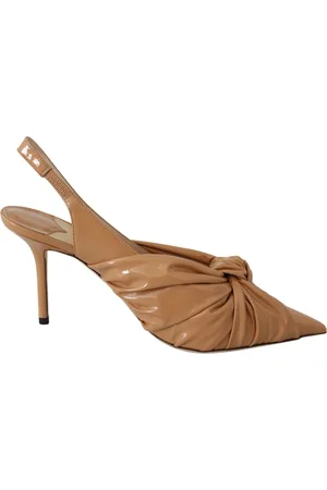 Jimmy Choo Femme, Chaussures, Brun, Taille: 39 1/2 EU Annabell 85 Escarpins Sop